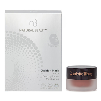 Charlotte Tilbury Charlotte Tilbury Eyes to Mesmerise Long Lasting Easy Colour - # Pillow Talk 7ml X Natural Beauty r-PGA Deep Hydration Moisturizing Cushion Mask (Exp Date: 01/2026) 6x 20ml 2pcs