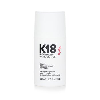 K18 Máscara Capilar de Reparación Molecular Leave-In (Caja Ligeramente Dañada) 50ml/1.7oz