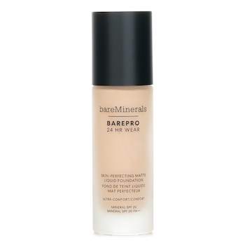 BareMinerals BAREPRO 24HR WEAR Skin Perfecting Matte Liquid Foundation Mineral SPF 20 - # Fair 10 Neutral 30ml/1oz