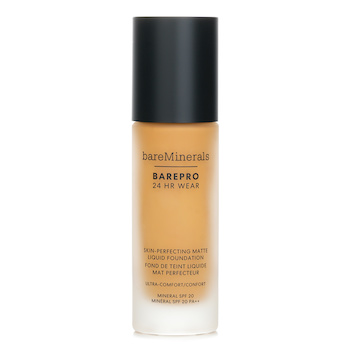 BareMinerals BAREPRO 24HR WEAR Skin Perfecting Matte Liquid Foundation Mineral SPF 20 - # Medium 35 Warm 30ml/1oz