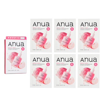 Anua Peach 70 Niacin Serum Mask 6 x 25ml