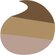 color swatches Jane Iredale Sıkıştırılmış Üçlü Göz Farı - Üçlü Konyak