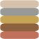 color swatches Laura Mercier Lightstruck Prismatic Glow Palette 