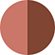 color swatches By Terry Twist On Lip Dual Lipstick - # 6 Nude & Burgundy