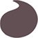 color swatches Laura Mercier Eye Colour - Black Plum (Matte) (Unboxed)