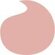 color swatches THREE Shimmering Color Veil Statement - # 01 She Shines (Crystal Peach)