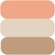 color swatches Anastasia Beverly Hills Face Palette (1x Bronzer, 1x Highlighter, 1x Blush) - # Italian Summer (Fair-Light)