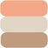 color swatches Anastasia Beverly Hills Face Palette (1x Bronzer, 1x Highlighter, 1x Blush) - # Italian Summer (Fair-Light) (Box Slightly Damaged)