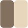 color swatches INIKA Organic Baked Mineral Contour Duo - # Almond 