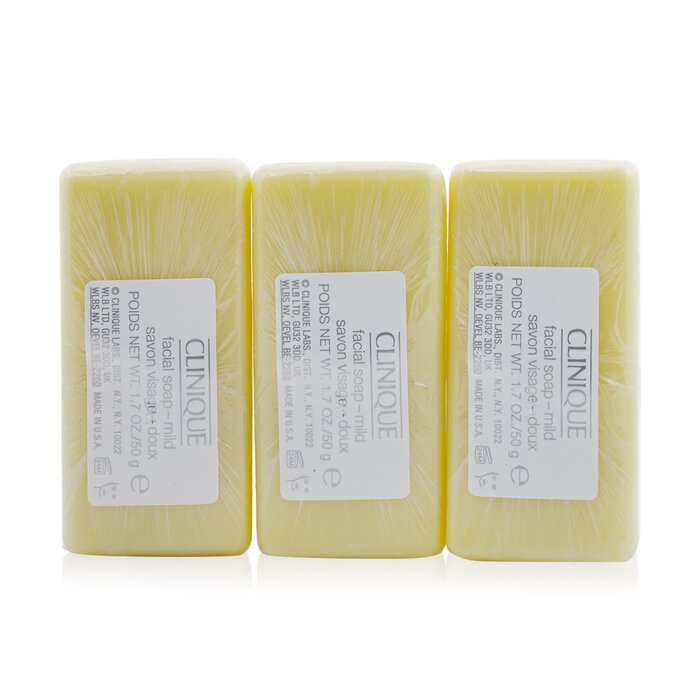 Clinique 3 Little Soap - Mild 3x50gProduct Thumbnail