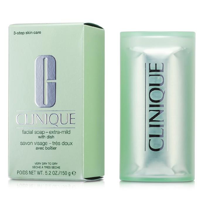 Clinique Łagodne mydło do mycia twarzy Facial Soap - Extra Mild (w mydelniczce) 150g/5.2ozProduct Thumbnail
