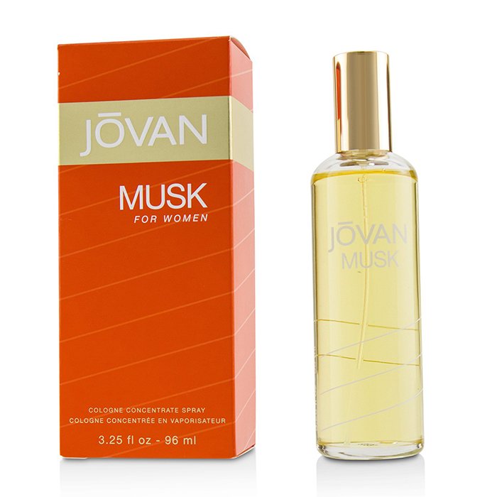 jovan musk by coty for women 3.2 oz cologne concentrate spray