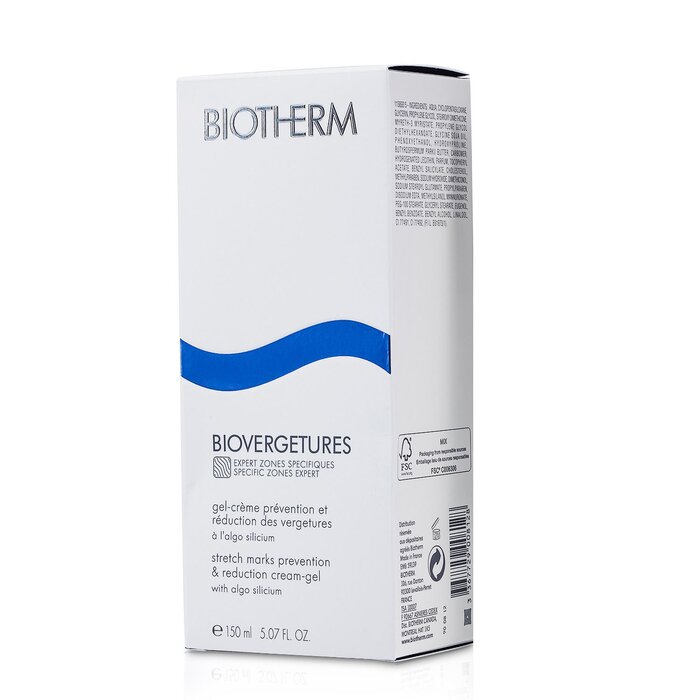 Biotherm Krem-żel na rozstępy Biovergetures Stretch Marks Prevention And Reduction Cream Gel 150ml/5ozProduct Thumbnail