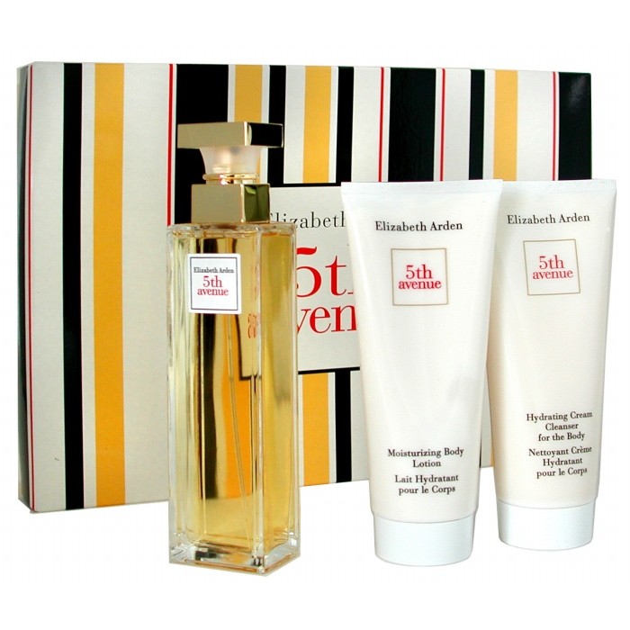 Elizabeth Arden 5th Avenue Coffret: Edp Spray 75ml + Body Lotion 100ml + Shower Cream 100ml 3pcsProduct Thumbnail