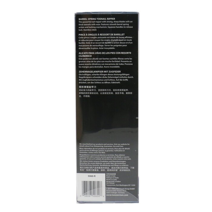 Tweezerman Barrel Spring Toenail Nipper Picture ColorProduct Thumbnail