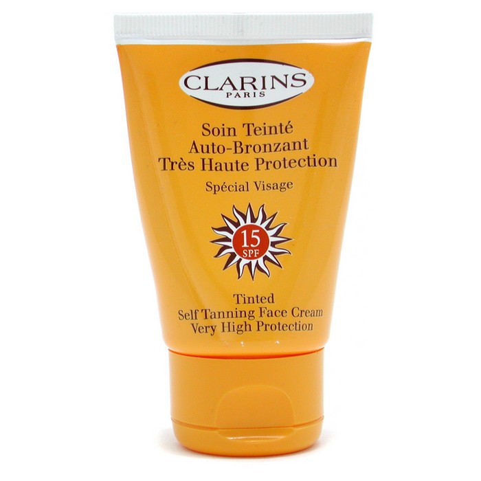 Clarins Samoopalovací krém na obličej Tinted Self Tanning Face Cream SPF15 (bez krabičky) 50ml/1.7ozProduct Thumbnail