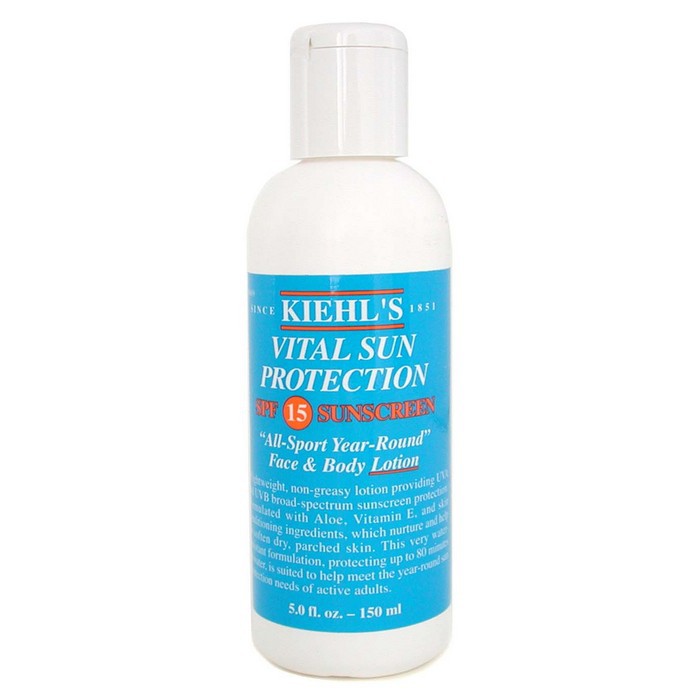 Kiehl's Vital Sun Protection Lotion SPF 15 for Face & Body (Very Water-Resistant) 150ml/5ozProduct Thumbnail