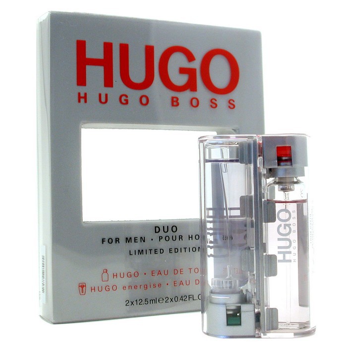 Hugo Boss Hugo Boss Duo: Hugo Edt Spray 12.5ml + Hugo Energise Edt Spray 12.5ml (Limited Edition) 2pcsProduct Thumbnail