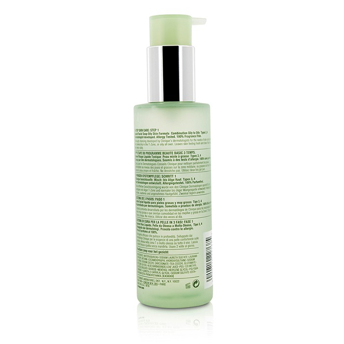 Clinique Liquid Facial Soap Oily Skin Formula 200ml/6.7ozProduct Thumbnail