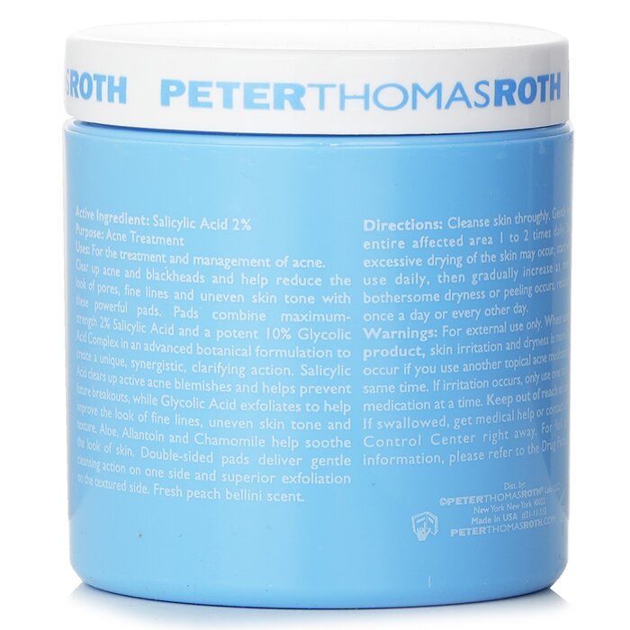 Peter Thomas Roth Max Complexion פדים לתיקון וחיזוק העור 60padsProduct Thumbnail