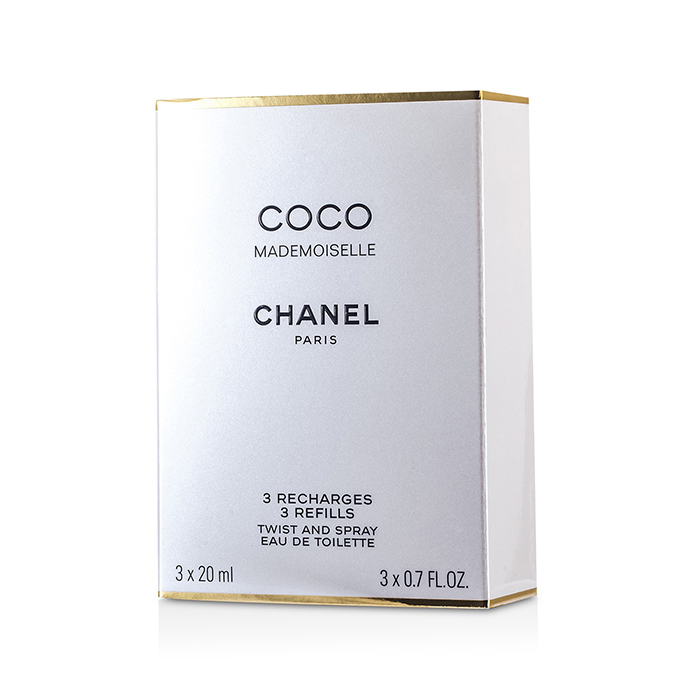 Chanel Coco Mademoiselle Twist & Spray Eau De Toilette Refill 3x20ml/0.7ozProduct Thumbnail