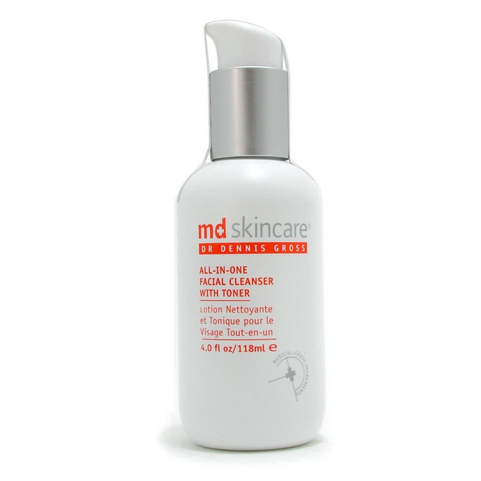 MD Skincare All-In-One Facial Cleanser with Toner 118ml/4ozProduct Thumbnail