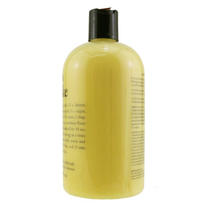 Philosophy Vanilla Birthday Cake Shampoo, Shower Gel & Bubble Bath 480ml/16ozProduct Thumbnail