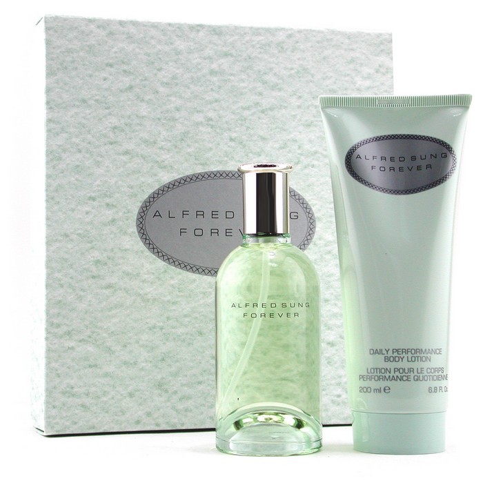 Alfred Sung Forever Sung Coffret: Eau De Parfum Spray 125ml+ Body Lotion 200ml 2pcsProduct Thumbnail