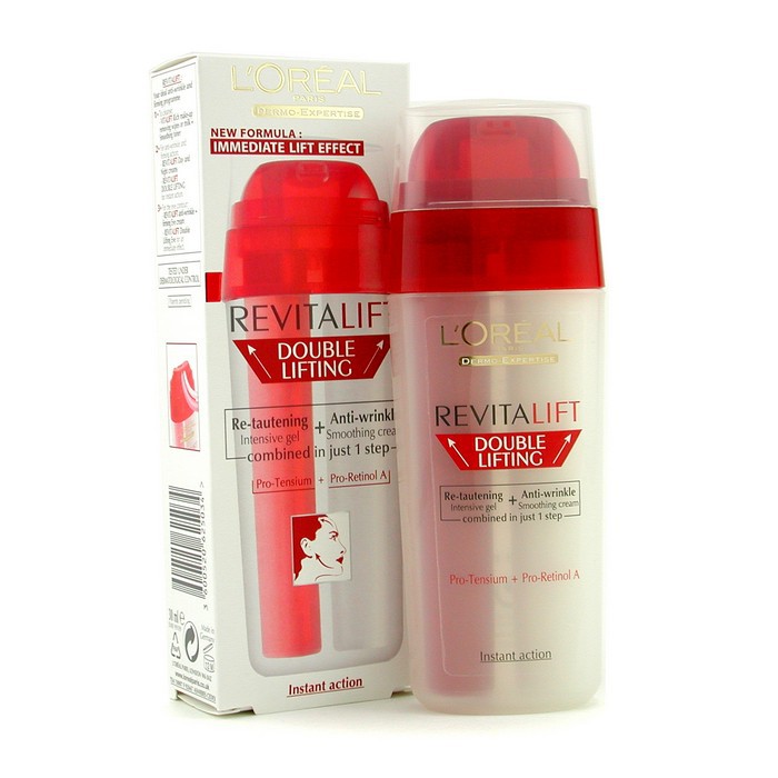 L'Oreal ฟื้นฟูยกกระชับผิวสองเท่า Dermo-Expertise (สำหรับผิวหน้า & ลำคอ ) 30ml/1ozProduct Thumbnail