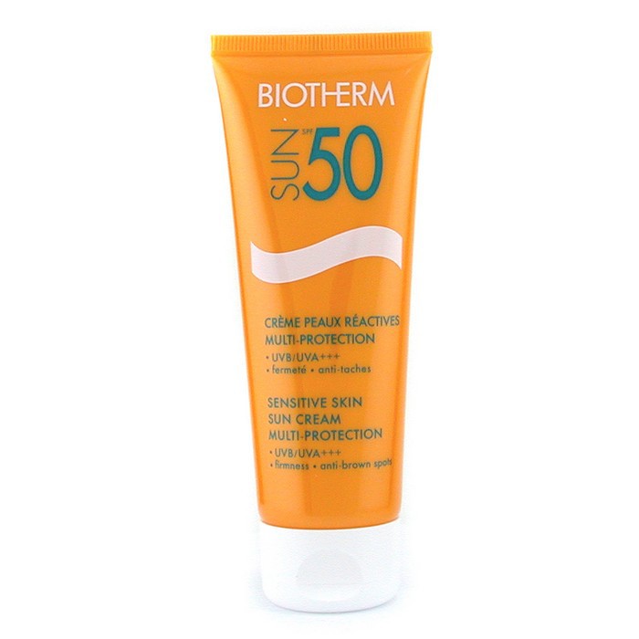 Biotherm Sun Multi Protection Sensitive Skin Sun Cream - Crema Solar Protectora SPF50 UVB/UVA+++ 75ml/2.53ozProduct Thumbnail