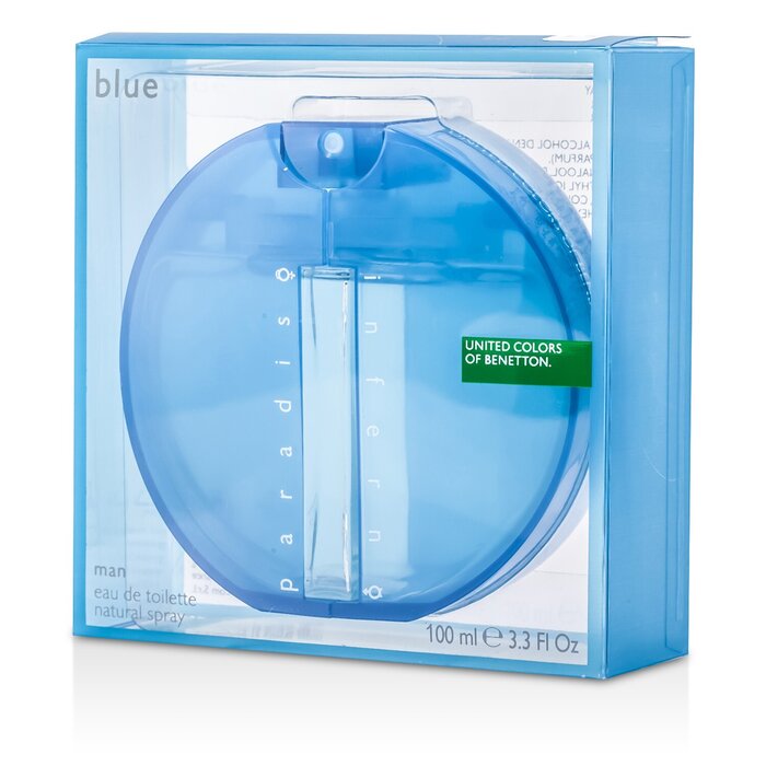 Benetton Inferno Paradiso Eau De Toilette Spray (Blue Version) 100ml/3.3ozProduct Thumbnail