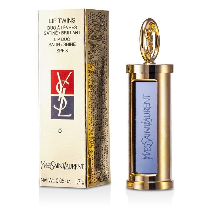 Yves Saint Laurent Lip Twins (Lip Duo Satin/Shine) 1.7g/0.05ozProduct Thumbnail