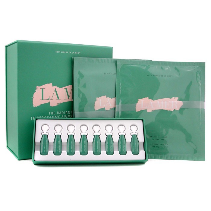 La Mer The Radiant Facial: ( 8x Primer + 8x Upper Zone Mask ( Masker Zon Atas ) + 8x Lower Zone Mask ( Masker Zon Bawah ) ) 8 ApplicationsProduct Thumbnail