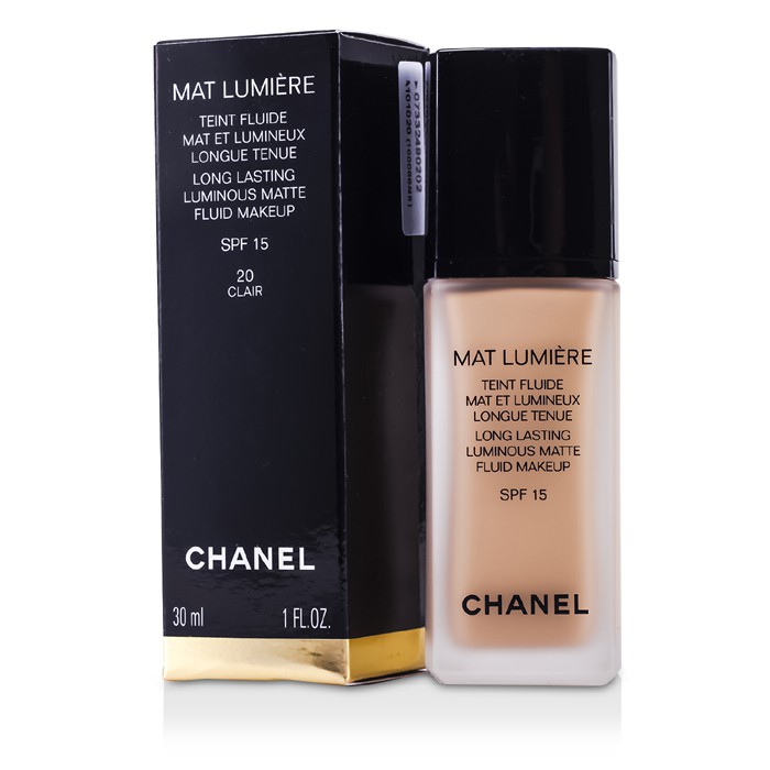 Chanel Mat Lumiere Long Lasting Luminous Matte Fluid Makeup SPF15 30ml/1ozProduct Thumbnail