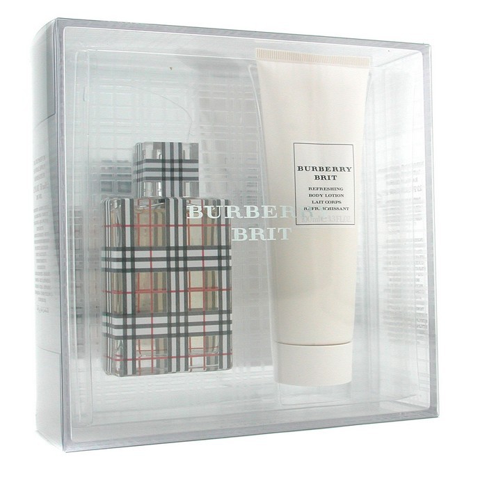 Burberry Brit Coffret: Eau De Parfum Spray 50ml + Body Lotion 100ml 2pcsProduct Thumbnail