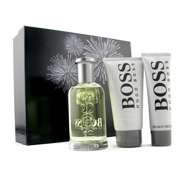 Hugo Boss Boss Estuche: Colonia Spray 100ml+ Bálsamo AS 75ml+ Gel de ducha 50ml 3pcsProduct Thumbnail