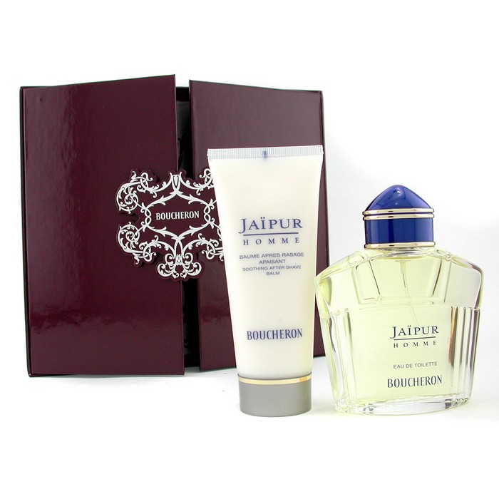 Boucheron Jaipur Coffret: Eau De Toilette Spray 100ml+ After Shave Balm 100ml 2pcsProduct Thumbnail