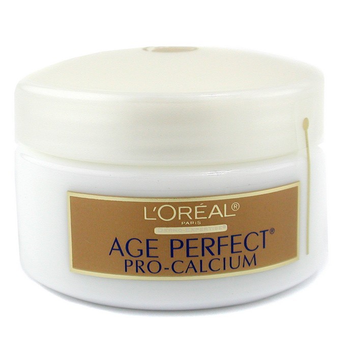 L'Oreal Denní kalciový krém pro omlazení pleti SPF 15 Dermo-Expertise Age Perfect Pro Calcium Day Cream SPF15 ( pro velmi zralou pleť) 48g/1.7ozProduct Thumbnail
