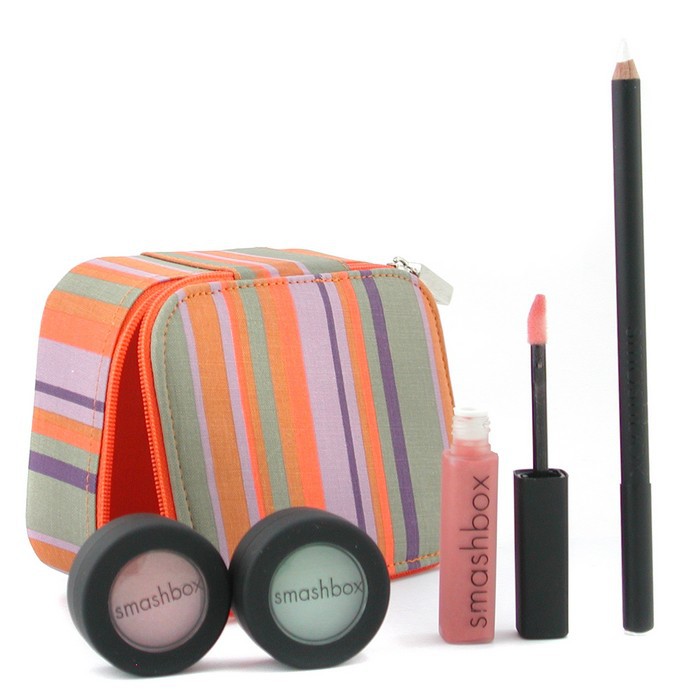 Smashbox Timber's A List Collection (2x Eye Shadow + 1x Eye Pencil + 1x Lip Gloss + 1x MakeUp Case) 4pcs+1caseProduct Thumbnail