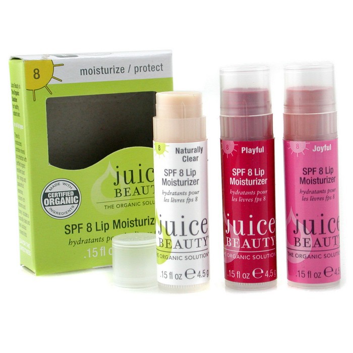 Juice Beauty SPF 8 Fuktighetssett til Leppene ( 3x Farget Leppekrem,: 3x4.5g/0.15ozProduct Thumbnail