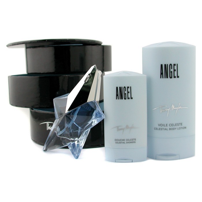 Thierry Mugler (Mugler) Angel Forever Coffret: Eau De Parfum Spray 25ml + Body Lotion 100ml + Shower Gel 25ml + Case 4pcsProduct Thumbnail