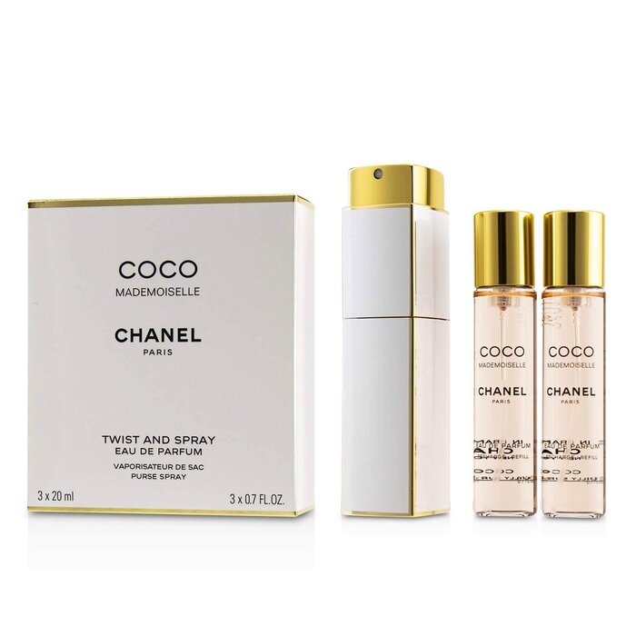 Chanel - Coco Mademoiselle Twist & Spray Eau De Parfum 3x20ml/0.7oz (F ...