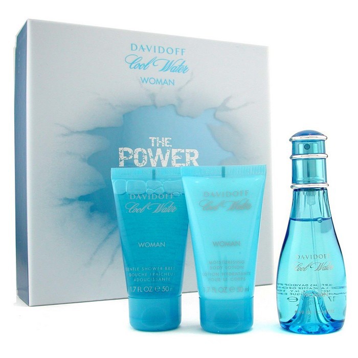 大卫杜夫 Davidoff 冷水 套装: 淡香水喷雾 50ml + 香体露 50ml + 沐浴者哩 50ml 3件装Product Thumbnail