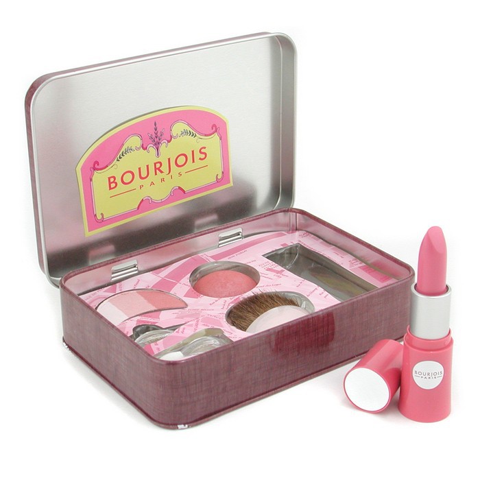 Bourjois Wish You Were Here Palette (EyeShadow Trio + Blush + Lovely Rouge Lipstick) Picture ColorProduct Thumbnail