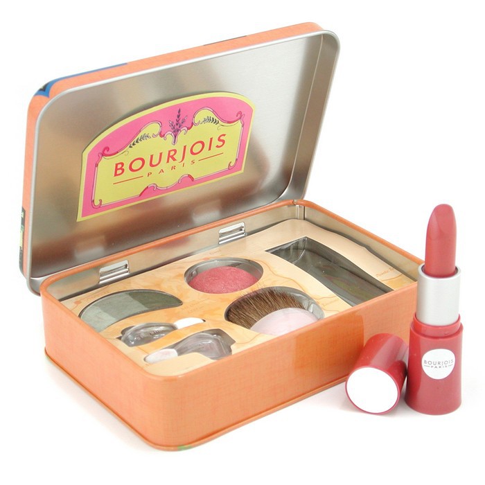 Bourjois Wish You Were Here Palette (EyeShadow Trio + Blush + Lovely Rouge Lipstick) Picture ColorProduct Thumbnail