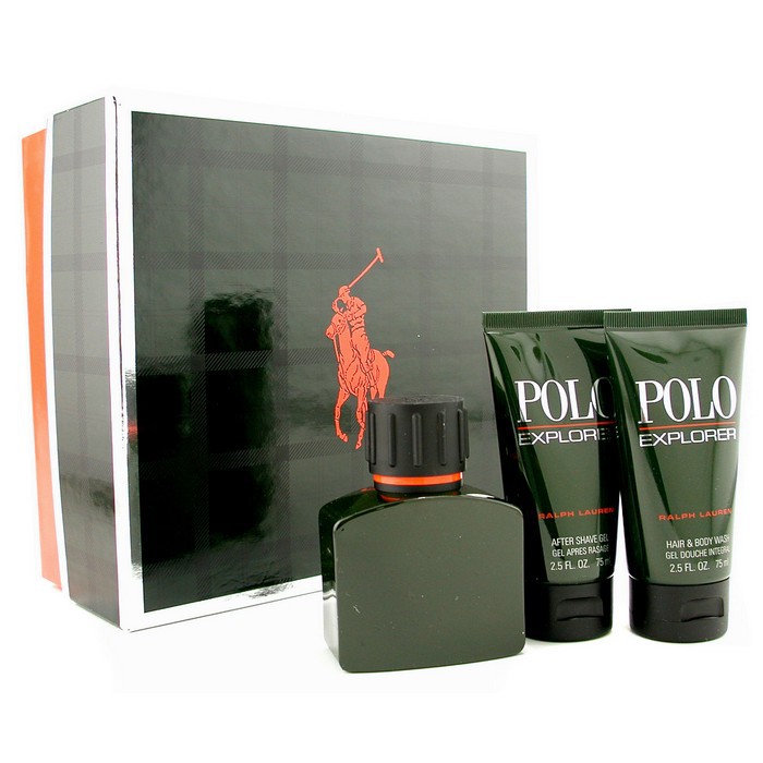 Ralph Lauren Polo Explorer Coffret: Eau De Toilette Spray 75ml + After Shave Gel 75ml + Shower Gel 75ml 3pcsProduct Thumbnail