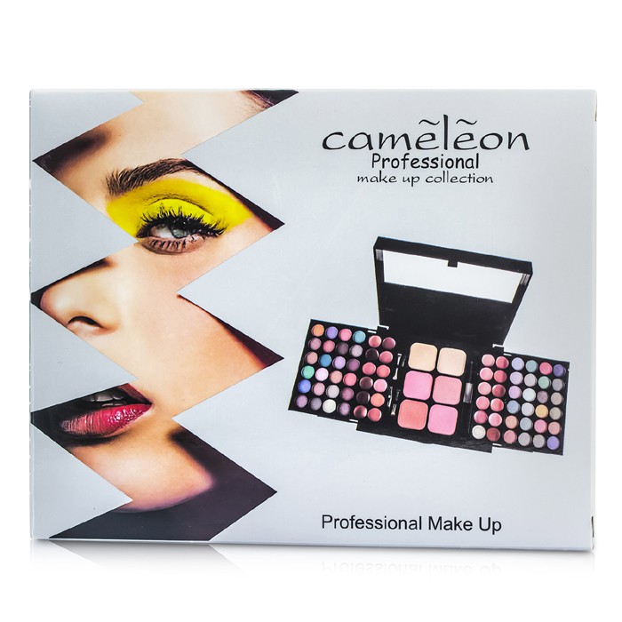 Cameleon MakeUp Kit 396 (48x Eyeshadow, 24x Lip Color, 2x Pressed Powder, 4x Blusher, 5x Applicator) Picture ColorProduct Thumbnail