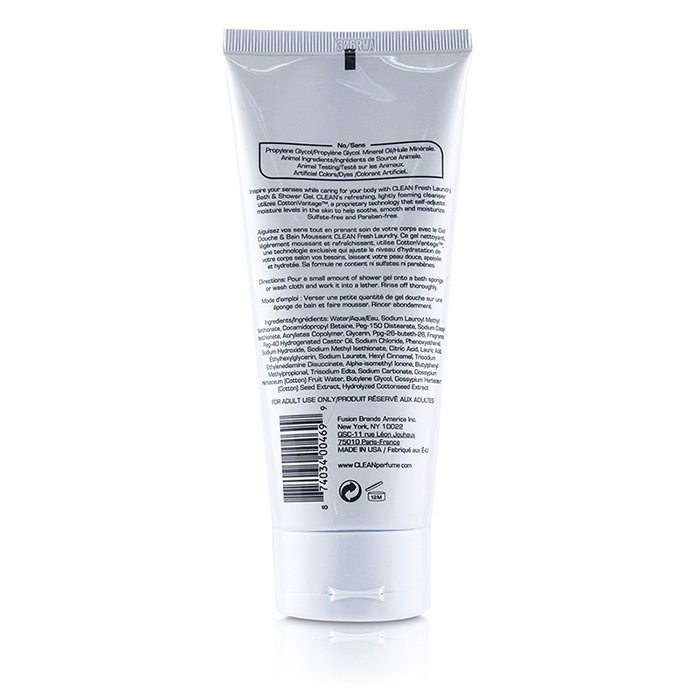 Clean 清新衣裳 沐浴露 浴後清新沐浴精Clean Fresh Laundry Bath & Shower Gel 177ml/6ozProduct Thumbnail