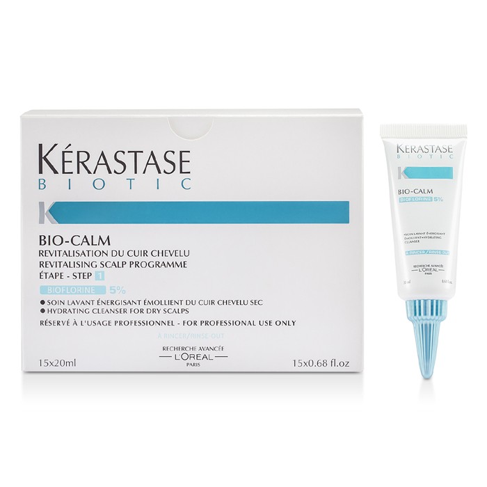 케라스타즈 Kerastase 케라스테즈 바이오틱 바이오 캄 하이드레이팅 클렌저 포 드라이 스컬프 15x20mlProduct Thumbnail