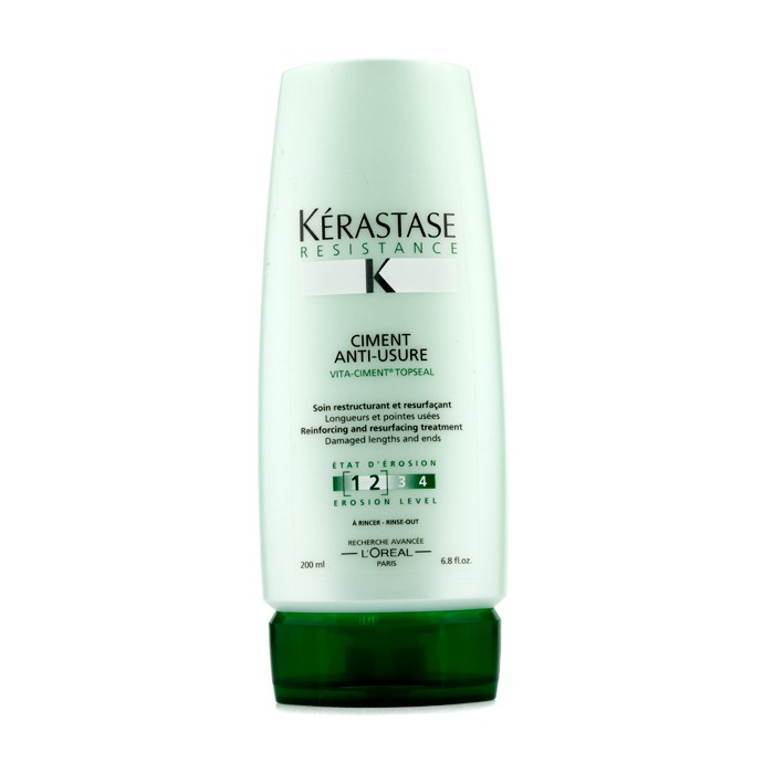 Kerastase Kerastase Resistance Ciment Anti-Usure Reinforcing And Refinishing Treatment For Damaged Lengths & End Rinse Out 200ml/6.8ozProduct Thumbnail